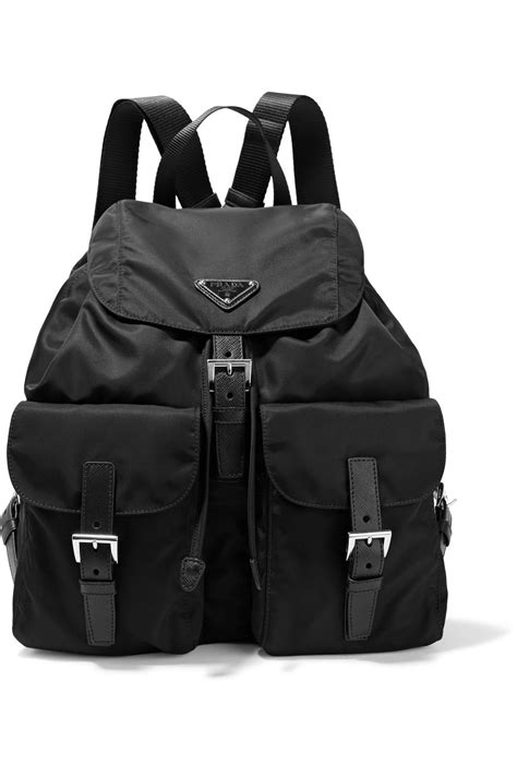 prada vela backpack review|prada black backpack.